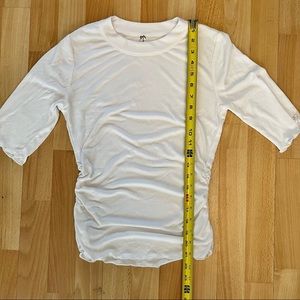 Free People High Neck Ribbed Tee